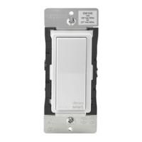 Leviton Decora Smart R01-DW15S-1RZ Switch 1-Pole 3-Way 120 V 60 Hz