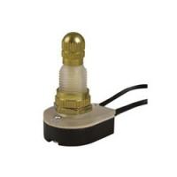 GB GSW-61 Rotary Switch 6/3 A 125/250 V SPST Brass