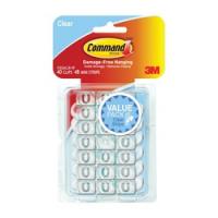 Command 17026CLR-VP Decorating Clip Plastic Clear