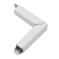 Legrand Wiremold BW13-14 Raceway Elbow Twisted Metal White