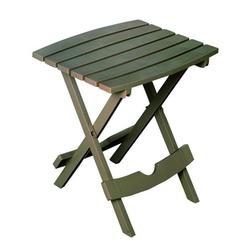 Adams Quik-Fold 8510-96-3734 Side Table 15-1/4 in W 17-3/8 in D 19-3/4 in