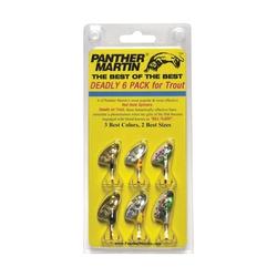 PANTHER MARTIN DSG6 Best Of The Best Spinner Kit Bass Crappie Pike