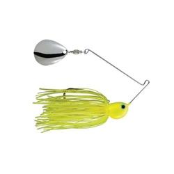 Strike King POTBELLY SPINNER PB38C-1 Wire Bait Nickel/Rubber Chartreuse