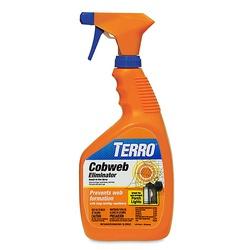 TERRO T2360 Cobweb Eliminator Liquid Vinegar Like 1 qt Bottle