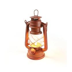 NEBO 6642 Dimmable Lantern with Realistic Flickering Flame AA 15-Lamp LED