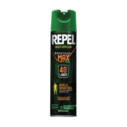 REPEL Sportsmen Max HG-33801 Insect Repellent 6.5 oz Aerosol Can Liquid