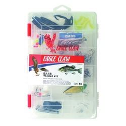 EAGLE CLAW TK-BASS1 Bass Tackle Kit Assorted