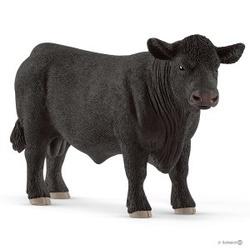 Schleich-S 13879 Toy Angus Bull Black
