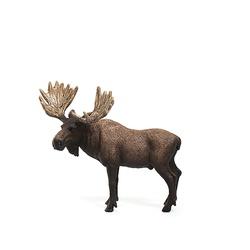 Schleich-S 14781 Moose Bull Figurine 3 to 8 years Moose Bull Plastic