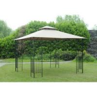 SUNJOY GROUP L-GZ812PST-B Cross Aim Gazebo 10 ft W Exterior 10 ft H