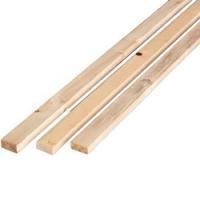 1 x 2 x 8 Spruce-Pine-Fir No 2 and Better Kiln Dried Surfaced on 4 Sides