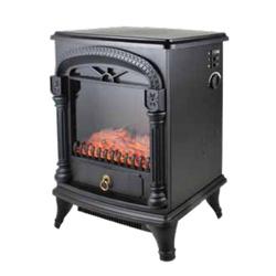 Comfort Zone CZFP4 Electric Fireplace Stove Heater 16.93 in W 11.42 in D