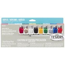 TESTORS 281235 Acrylic Paint Set 0.25 oz