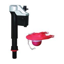 Korky QuietFILL Platinum 830MP Toilet Fill Valve and Flapper Kit <1.6 gpf