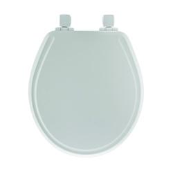 Mayfair 148SLOWA-000/148E Toilet Seat Elongated Molded Wood White Twist