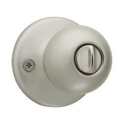 Kwikset 93001-875 Security Polo Knob Lockset Satin Nickel