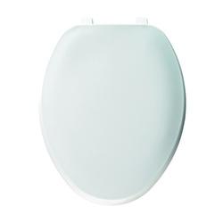 BEMIS 170-000 Toilet Seat Elongated Plastic White Top-Tite Hinge
