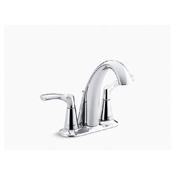 Kohler Mistos K-R37024-4D1-CP Bathroom Faucet, 1.2 gpm, 2-Faucet Handle,