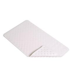 Con-Tact BMAT-C4K04-04 Shell Bath Mat 28 in L 16 in W Rubber White