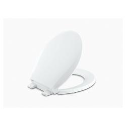 Kohler Quiet-Close Cachet K-4639-0 Toilet Seat Elongated Round Plastic