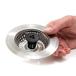 Kitchen SinkShroom 2161-WP-130 Kitchen Strainer Anti-Clog Stainless Steel