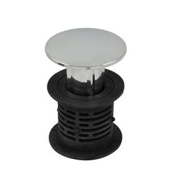 Danco 10772 Bathtub Hair Catcher and Stopper Silicone Chrome For