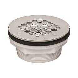 Oatey 42099 Shower Drain PVC White For 2 in SCH 40 DWV Pipes