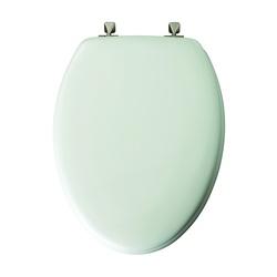 Mayfair 144BN000 Toilet Seat Elongated Molded Wood White