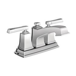 Moen Boardwalk WS84800 Bathroom Faucet, 1.2 gpm, 2-Faucet Handle, Metal,