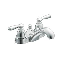 Moen Banbury WS84912 Bathroom Faucet, 1.2 gpm, 2-Faucet Handle, Metal,