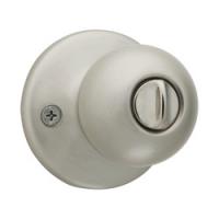 Kwikset 93001-875 Security Polo Knob Lockset Satin Nickel