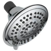 DELTA 75554C Shower Head Round 1.75 gpm 1/2 in Connection IPS 5-Spray