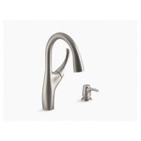 Kohler Mazz K-R72511-SD-VS Kitchen Sink Faucet, 1.5 gpm, 1-Faucet Handle,