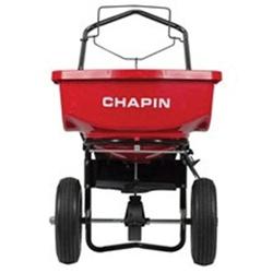 CHAPIN 8200A Turf Spreader 24 in W Spread 80 lb Hopper Steel Frame Poly