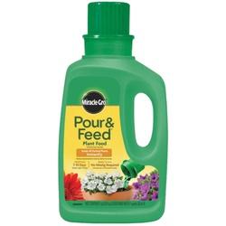 Miracle-Gro 1006002 Plant Food 32 oz Bottle Liquid Green Slight Ammonia