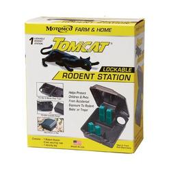 TOMCAT 008-33473 Rodent Bait Station 8-1/2 in L 4-3/4 in W 10 in H