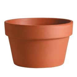 Deroma M8370PZ Azalea Pot 8.3 in Dia Clay