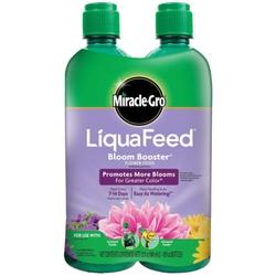 Miracle-Gro LiquaFeed 1004043 Flower Food 16 oz Bottle Liquid Clear Green