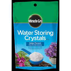 Miracle-Gro 1008311 Water Storing Crystal 12 oz Bag Solid Clear Pungent