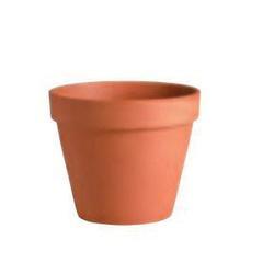 Deroma Cotto Garden 01070SZ Standard Pot 2.8 in Dia Easy Basic Design