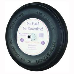 MTD 00001 Wheelbarrow Wheel 4.8/4 x 8 in Tire 15-1/2 in Dia Tire Ribbed