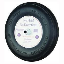 MTD 00001 Wheelbarrow Wheel 4.8/4 x 8 in Tire 15-1/2 in Dia Tire Ribbed