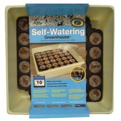 Jiffy T34H Greenhouse Seed Starter Kit Self-Watering 34-Piece