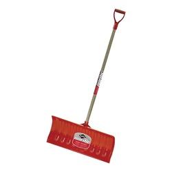 GARANT NPP26KDU Snow Pusher 26 in W Blade Polyethylene Blade Wood Handle