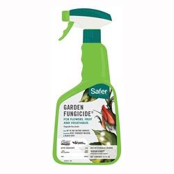 Safer 5450-6 Garden Fungicide Liquid Yellow 32 oz Bottle