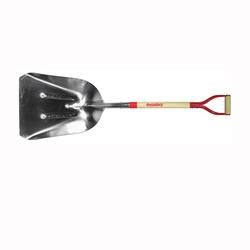 RAZOR-BACK 53130 Scoop Shovel 15-1/4 in W Blade 19-3/4 in L Blade