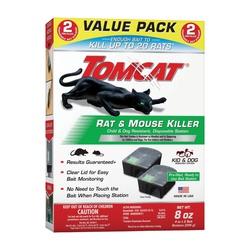 Tomcat 4388404 Rat and Mouse Bait Station 8 oz Bait