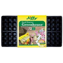 Jiffy T72HST-14 Seed Starter Kit 72-Piece