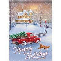 CARSON FlagTrends 49330 Garden Flag 18 in L 12-1/2 in W Holidays at Home