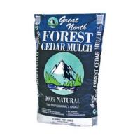 Great North 55553 Forest Cedar Mulch Natural Dark Brown Bag